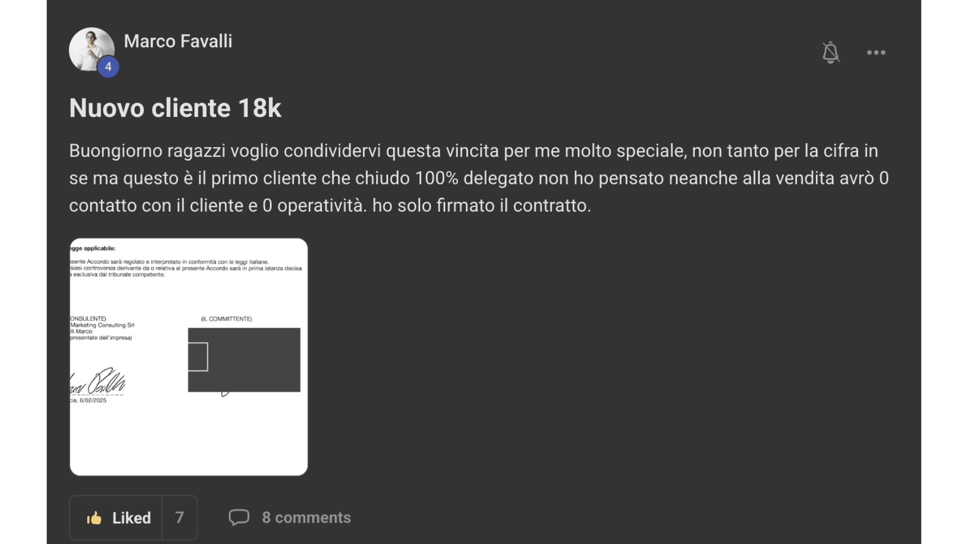 Vittoria community