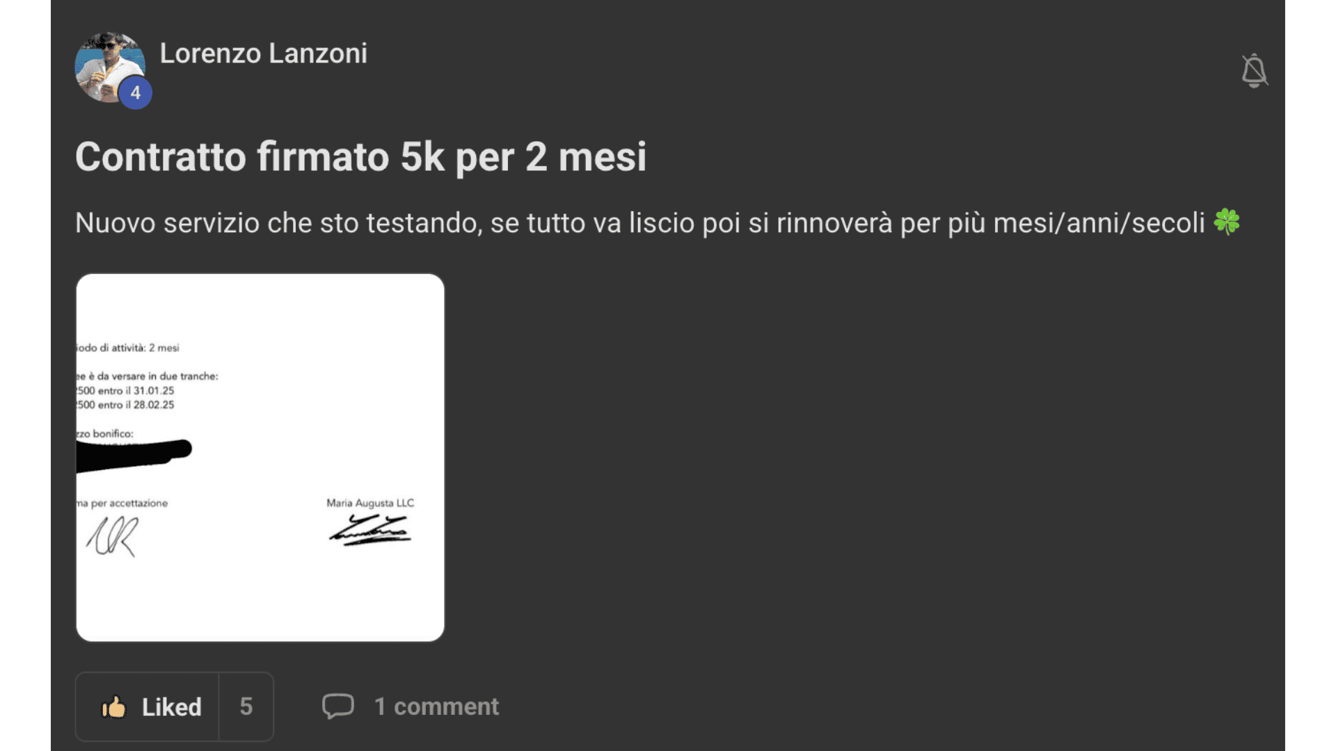 Vittoria community