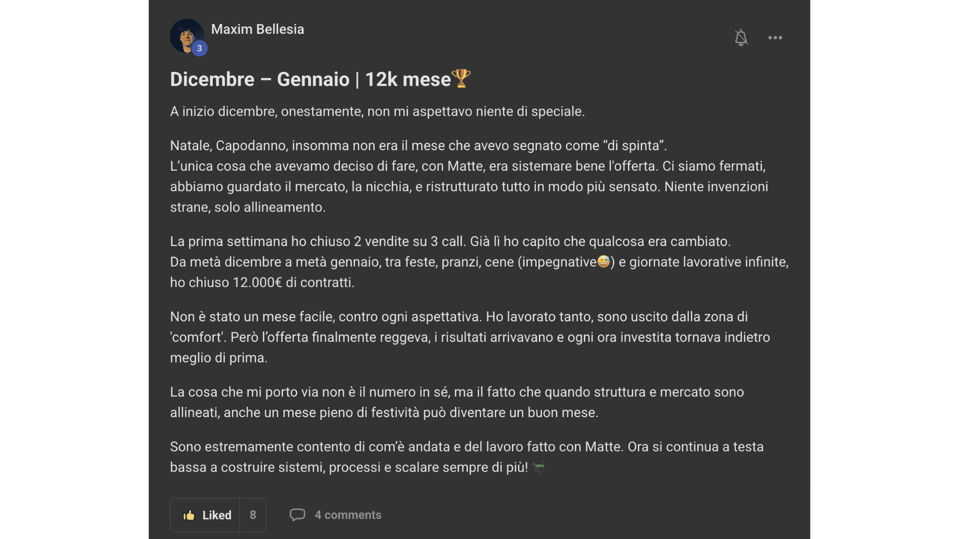 Vittoria community