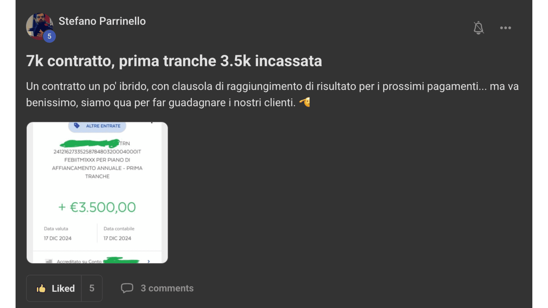 Vittoria community