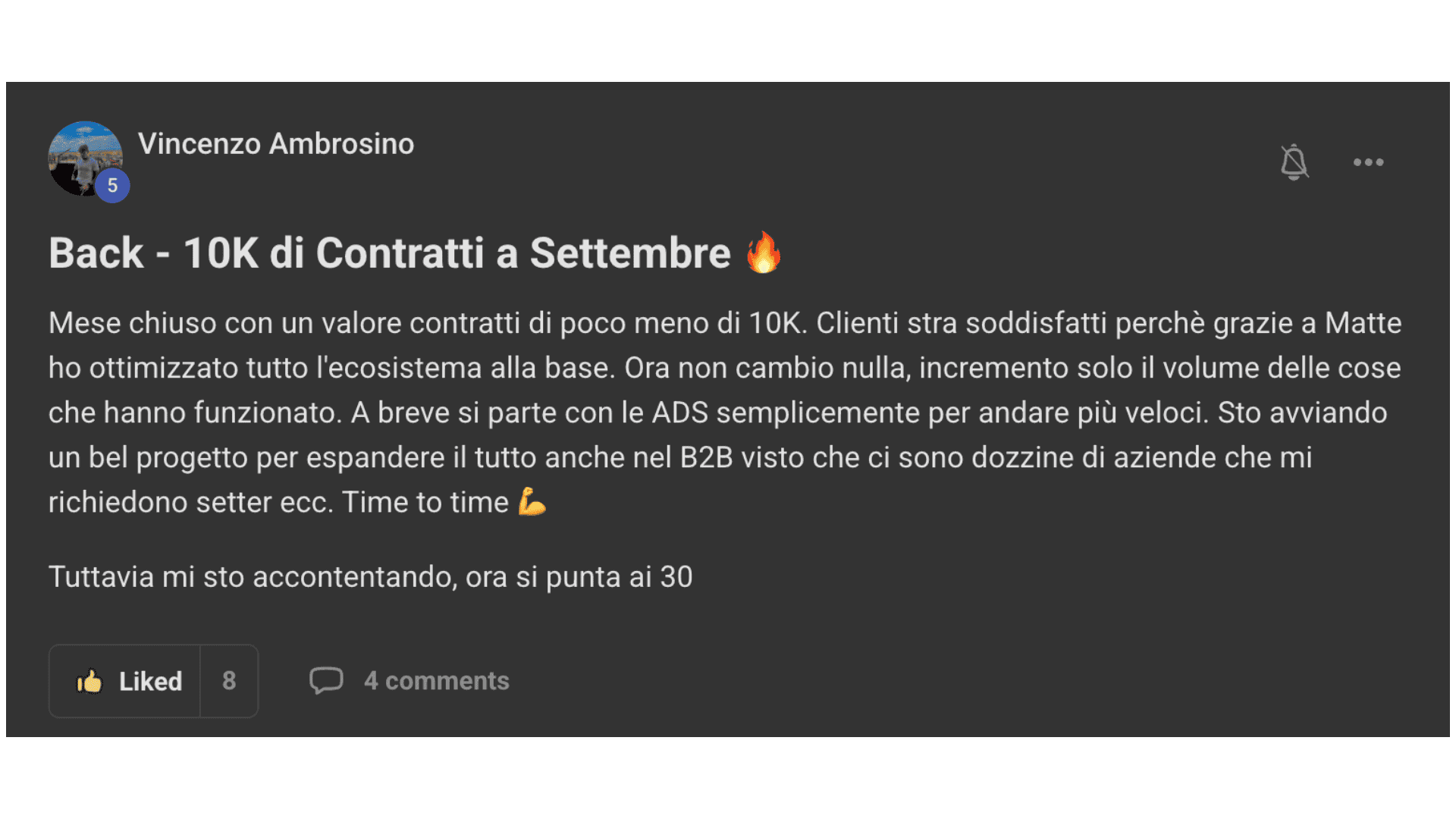 Vittoria community