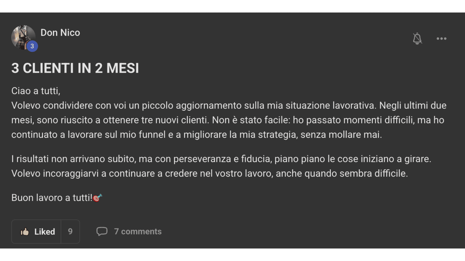 Vittoria community