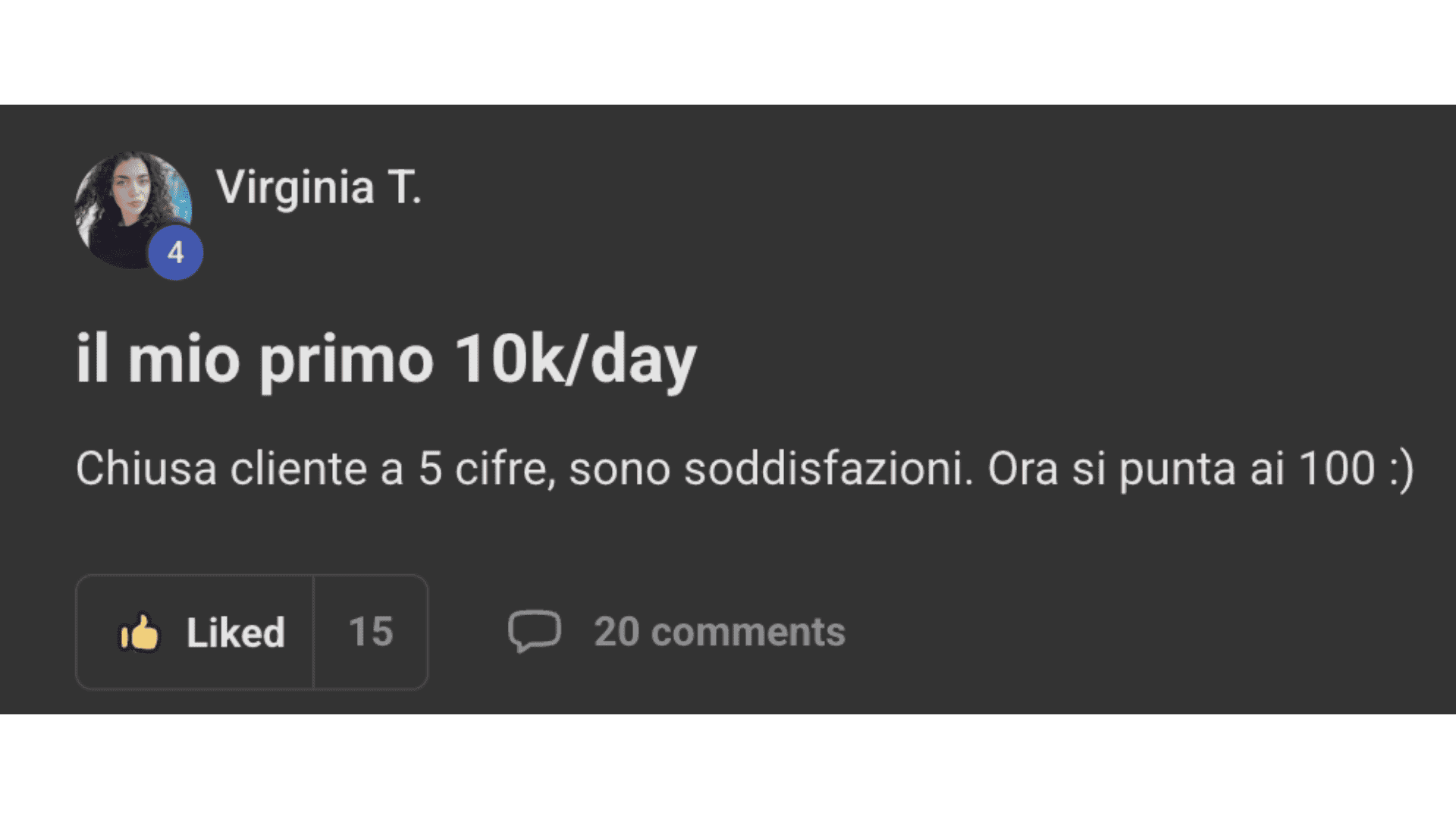 Vittoria community